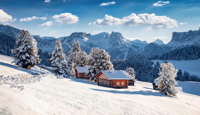 Nemovitosti v Dolomitech a italských Alpách